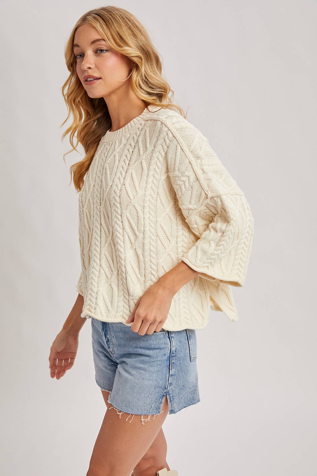 Joanne Cable Knit Sweater