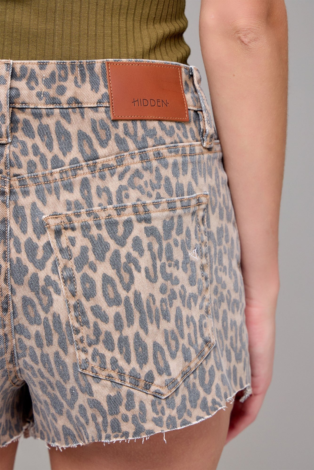 Kenzie Cheetah Printed Shorts