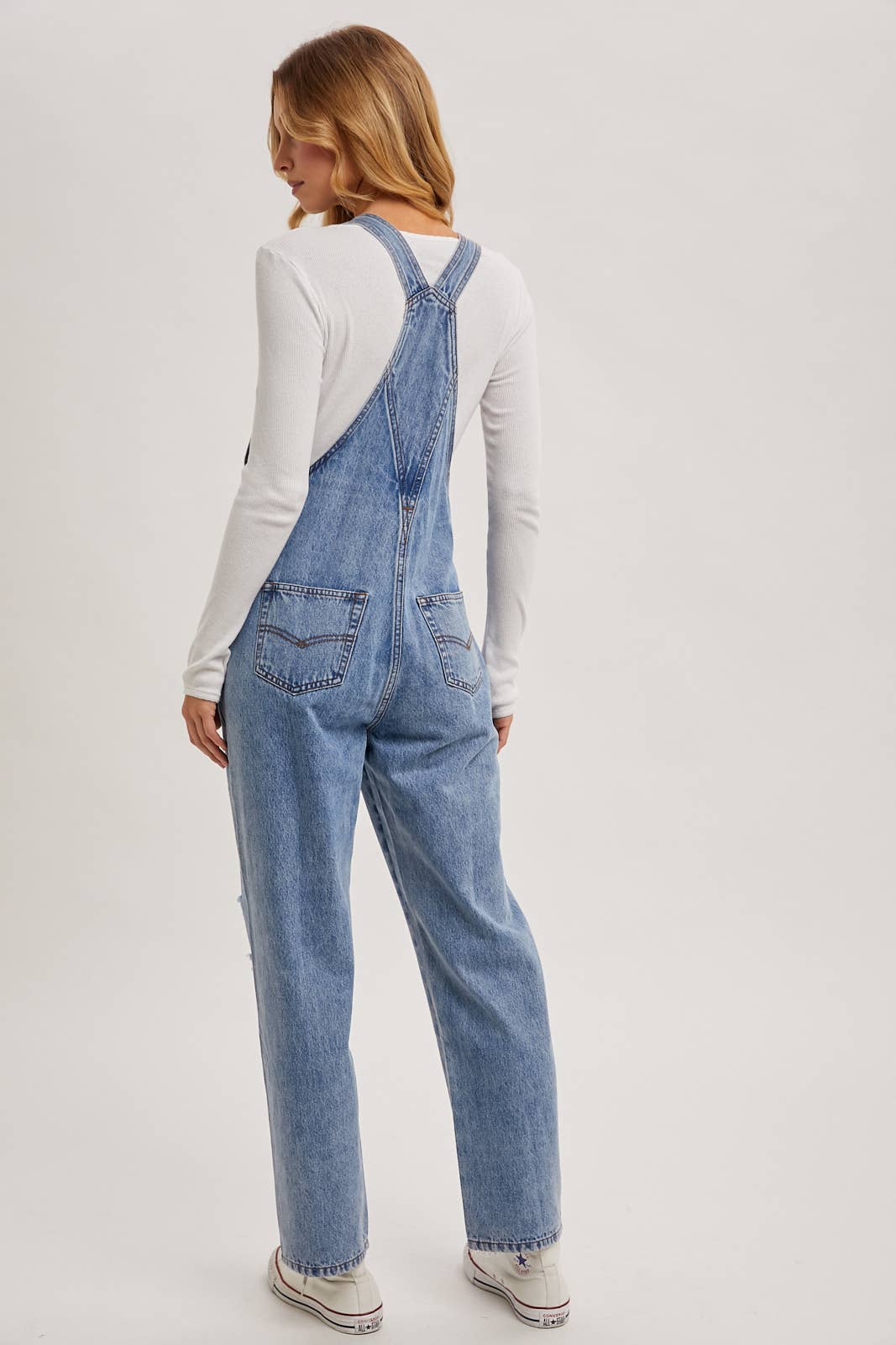 Hazley Denim Overalls
