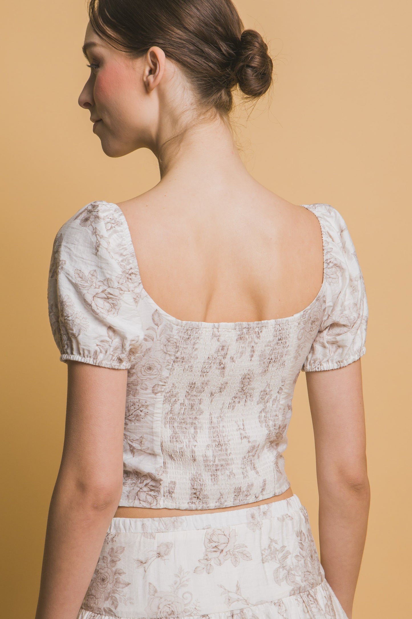 Presley Print Top