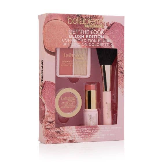 BELLAPIERRE Get The Look Blush Edition Makeup Set Kit Gift