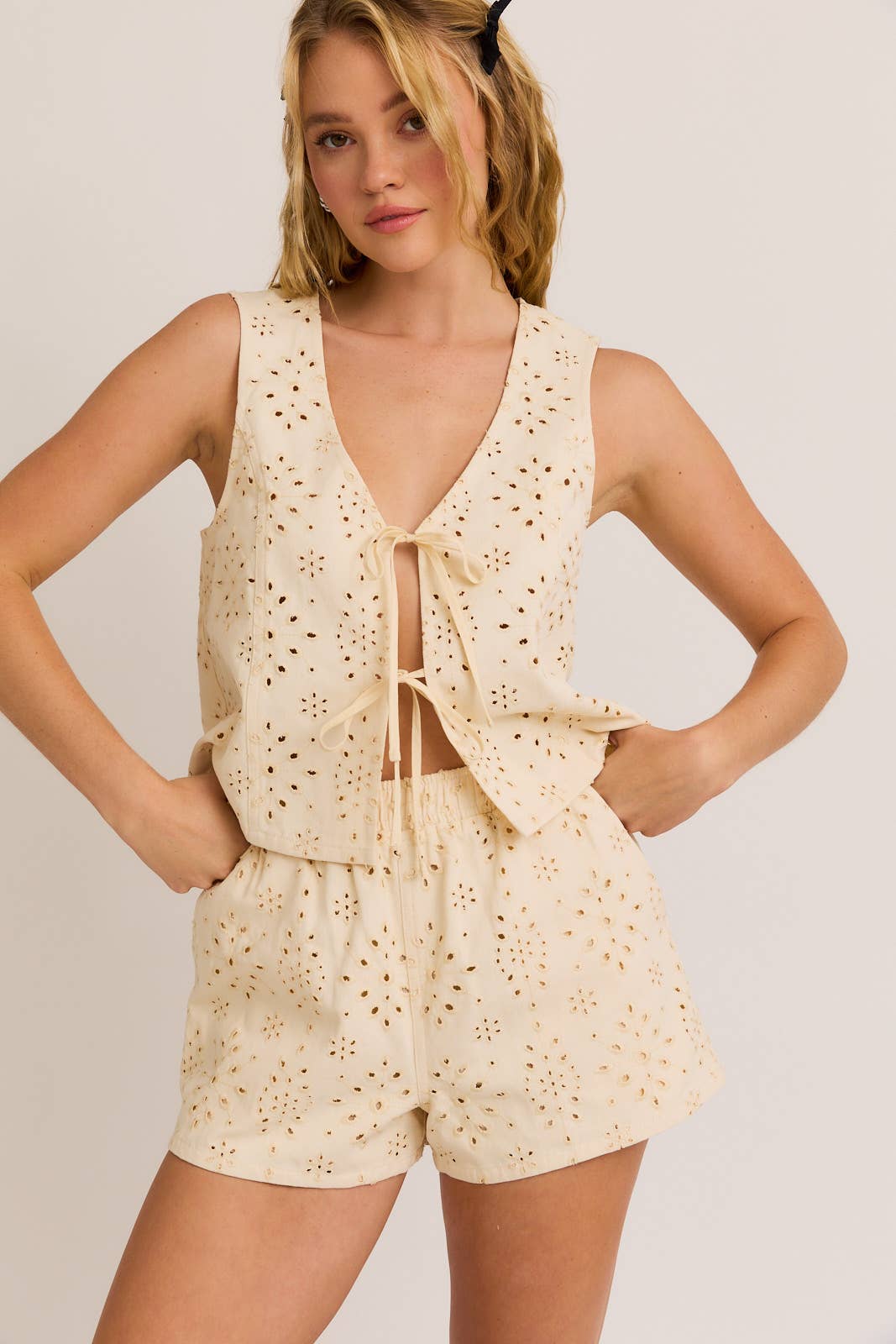 Ella Vest and Short Set