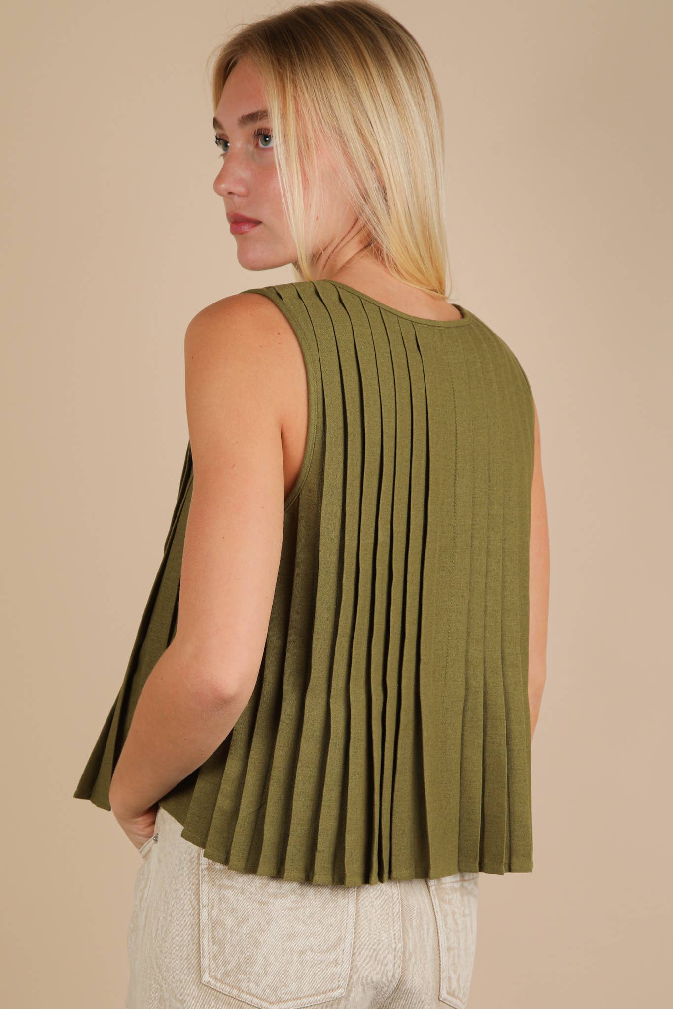 Brooke Tie Front Blouse