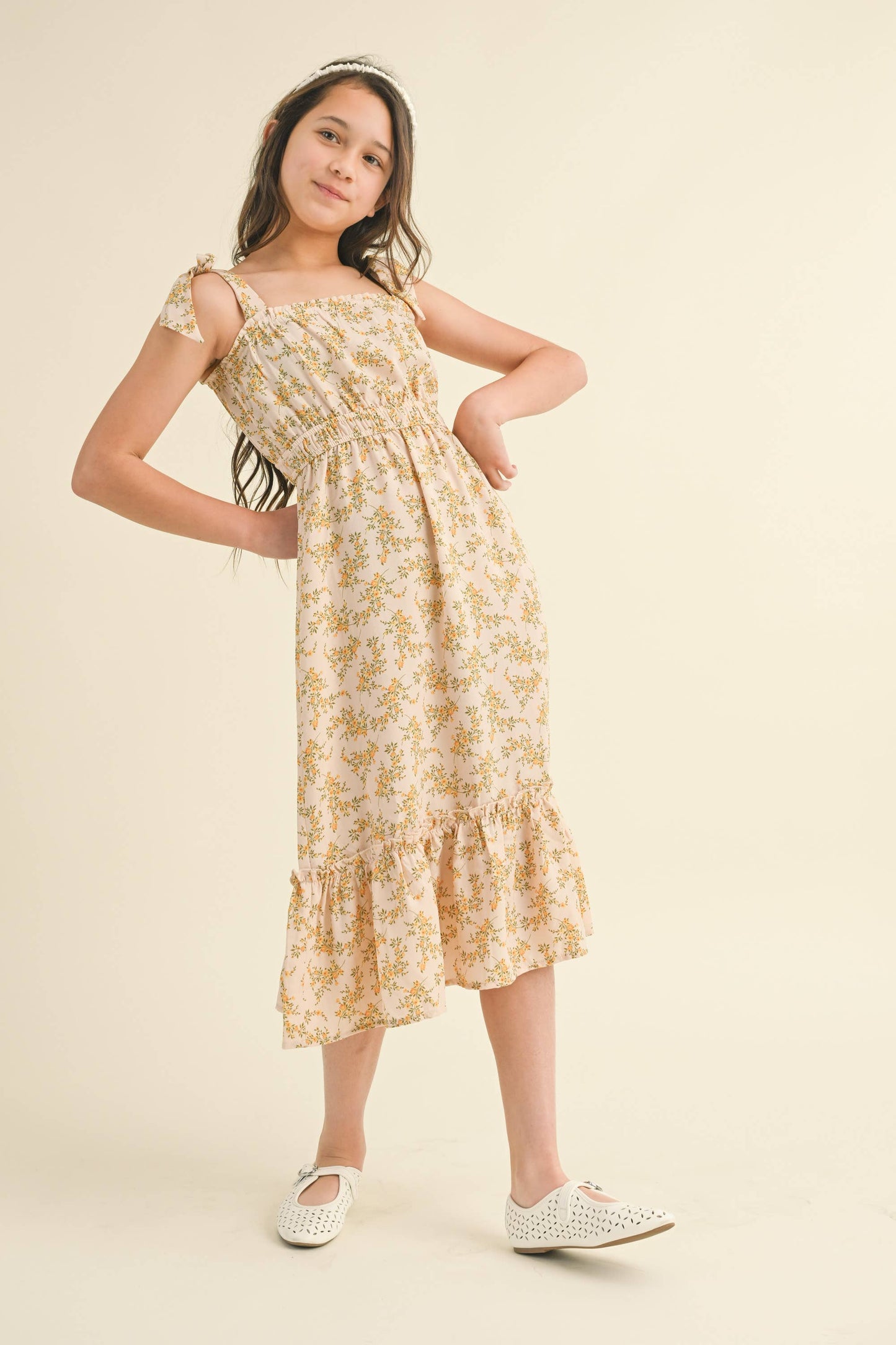 TWEEN JULIETTE MIDI DRESS (7-12)