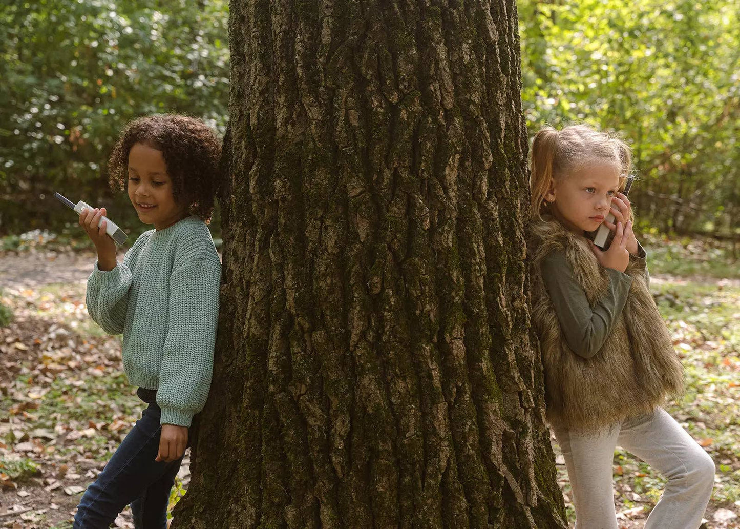 Set of 2 Walkie Talkies - Beige