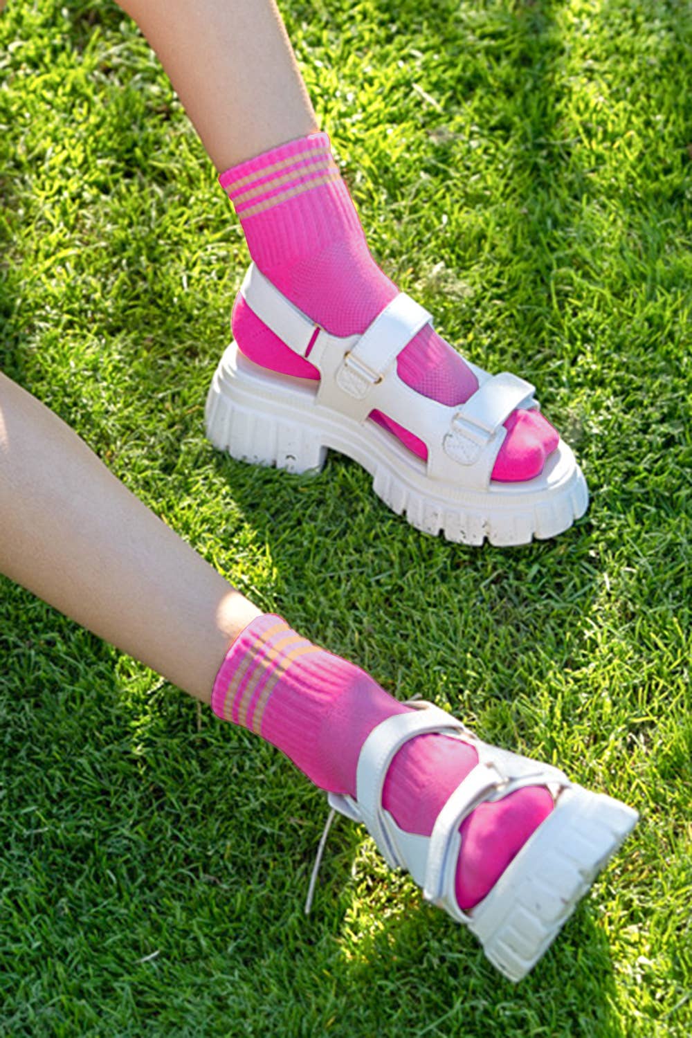 Striped Ankle Socks