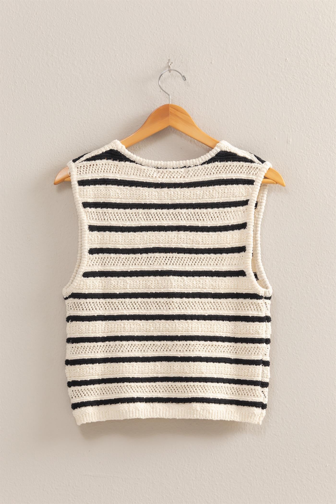 Shirley Striped Vest
