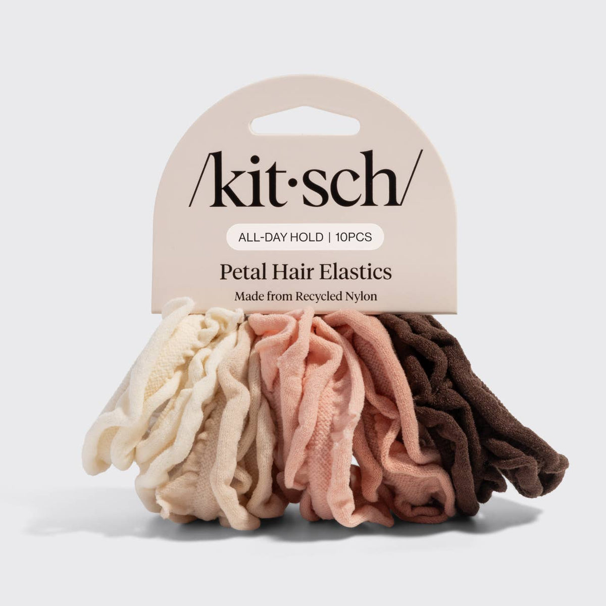 Recycled Fabric Petal Hair Elastics