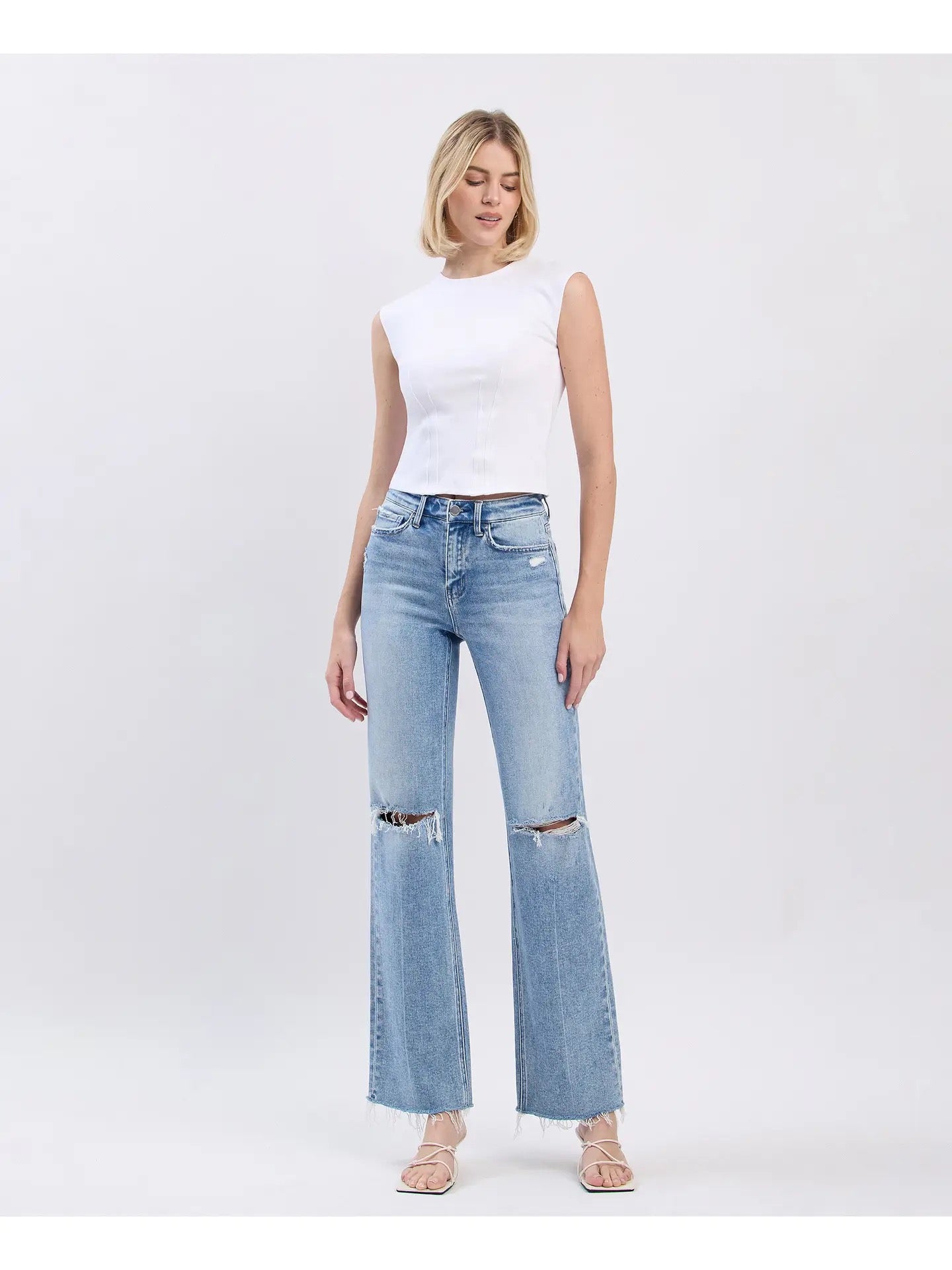 Glorietta Slim Wide Jeans