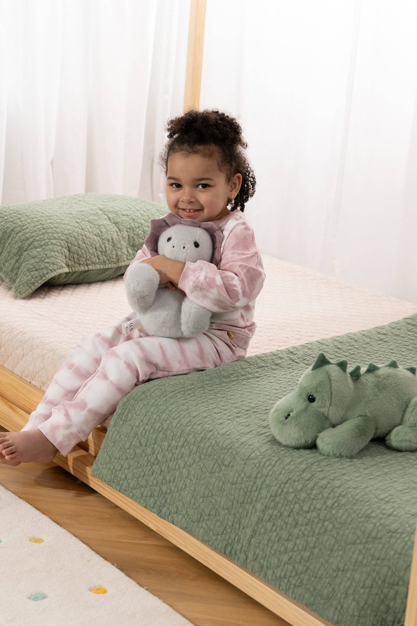 Dino Plush Toy - Light Green Stegosaurus