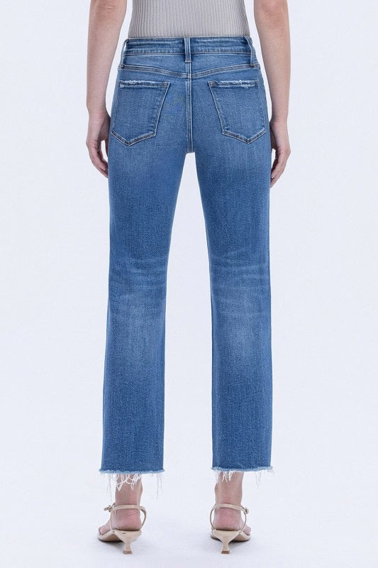 Franny Crop Straight Leg Jean
