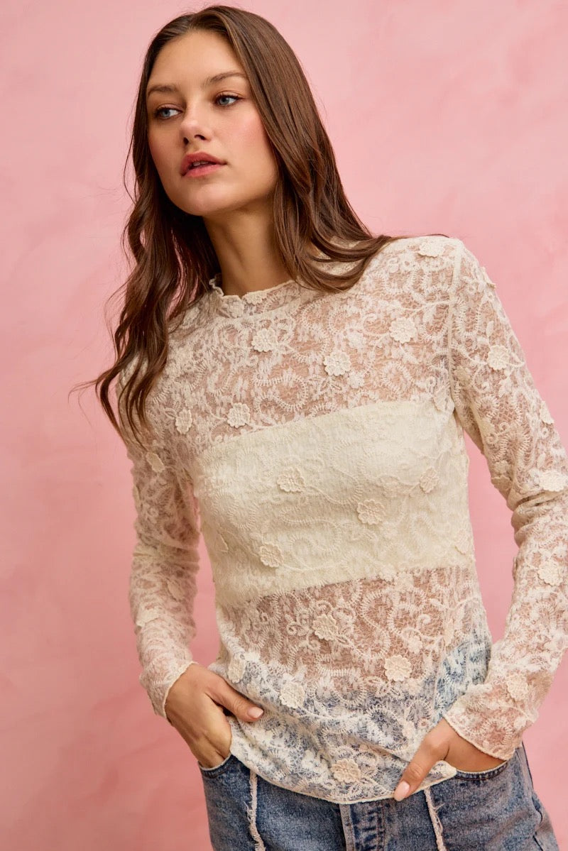 Floral Layering Top