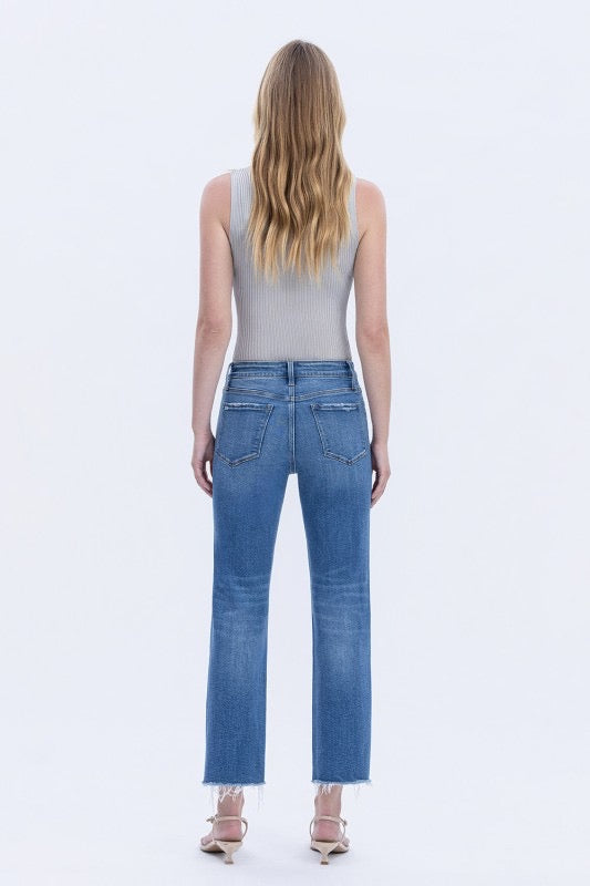 Franny Crop Straight Leg Jean