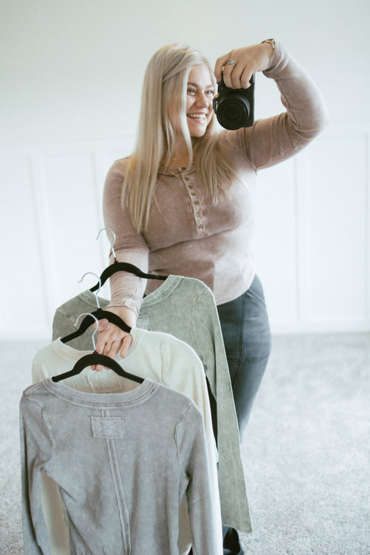 Johnny Henley Top (4 Colors)