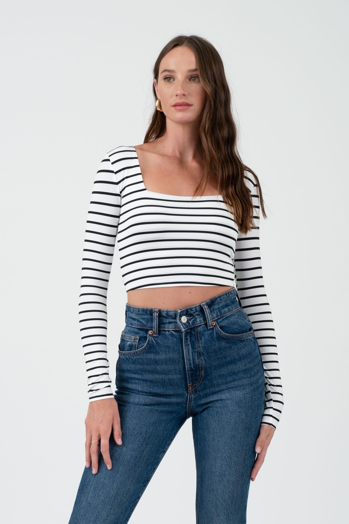Nessa Long Sleeve Stripe Top