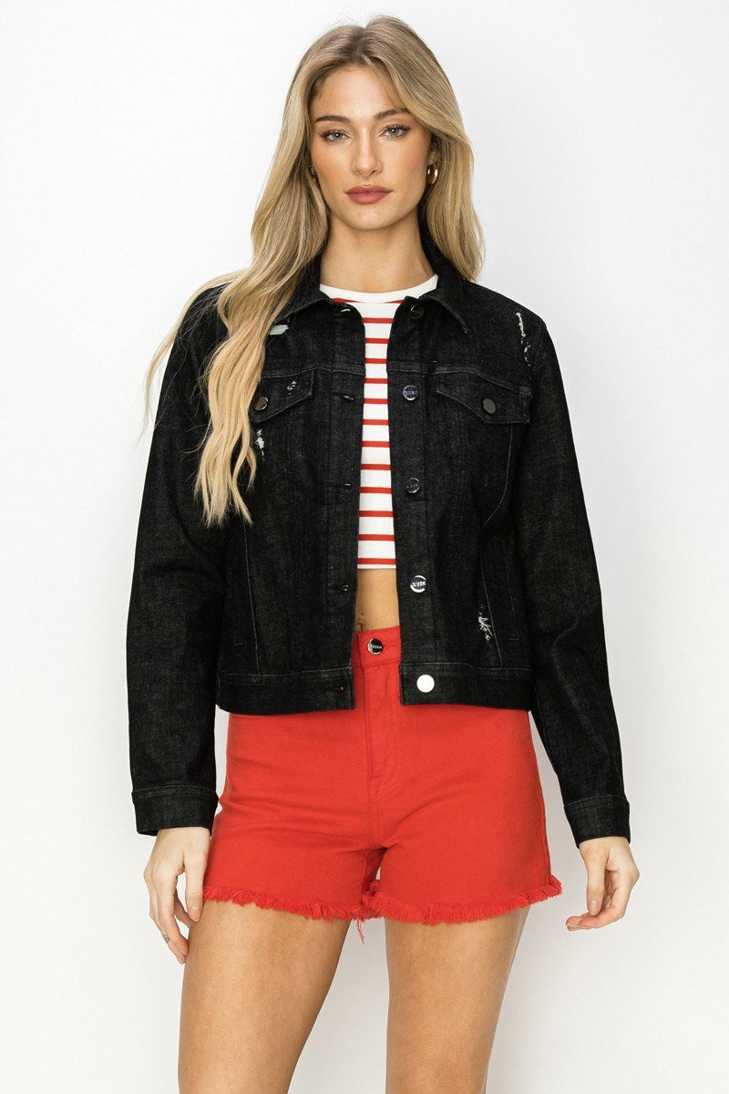 Black Denim Jacket