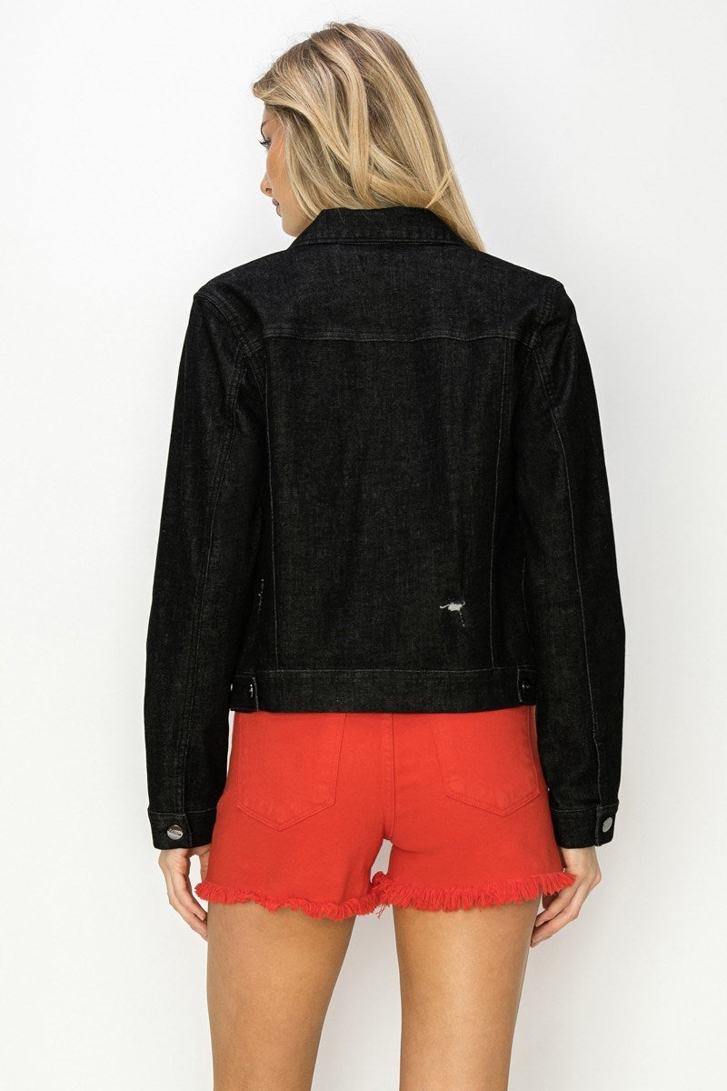 Black Denim Jacket