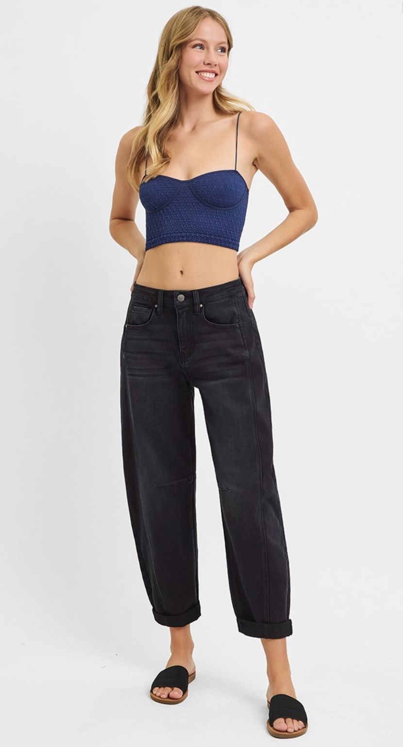 Maggie Barrel Jeans