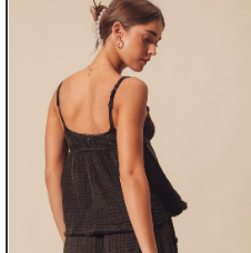 Ginny Gauze Tie Vest