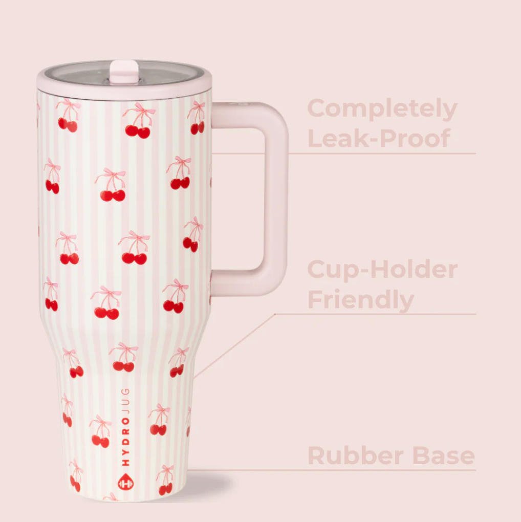 40oz Sweet Cherry Traveler Hydrojug