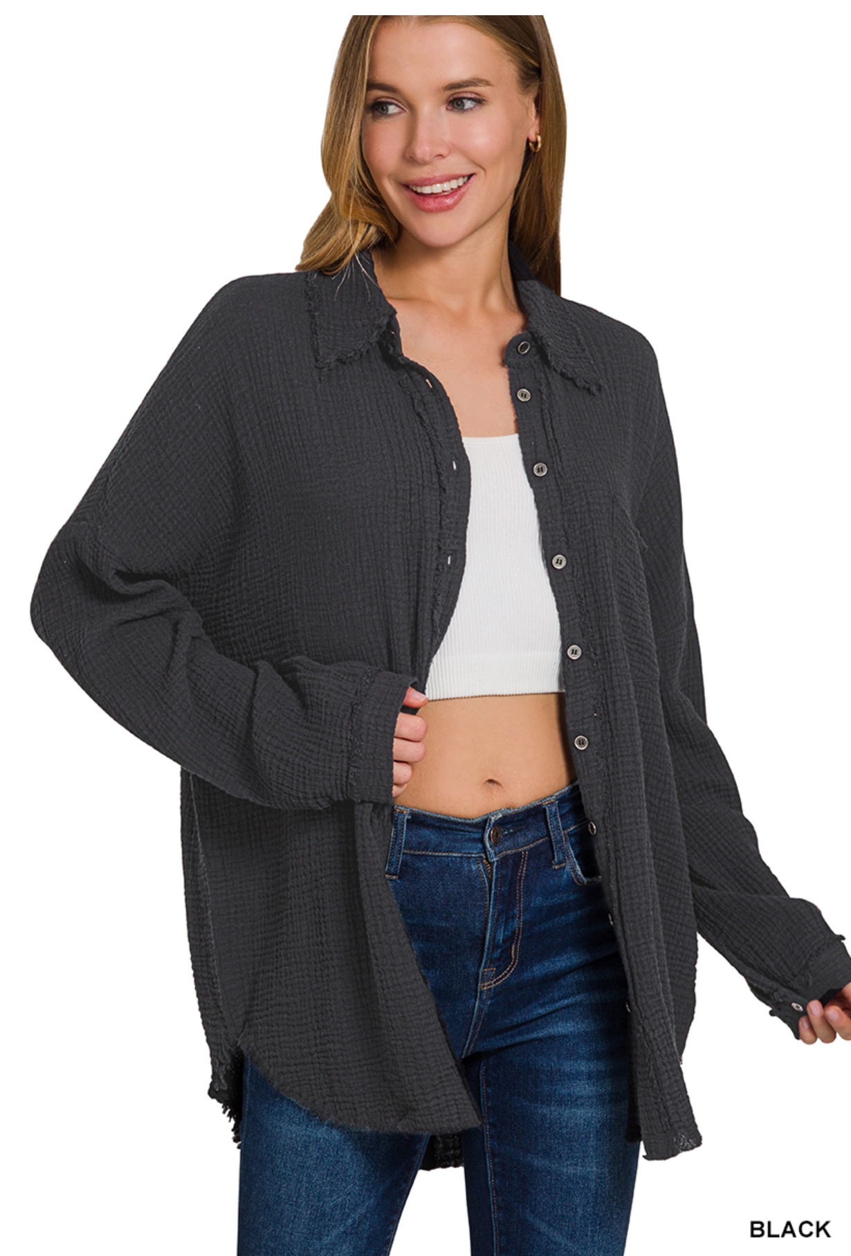 Julianna Gauze Shirt