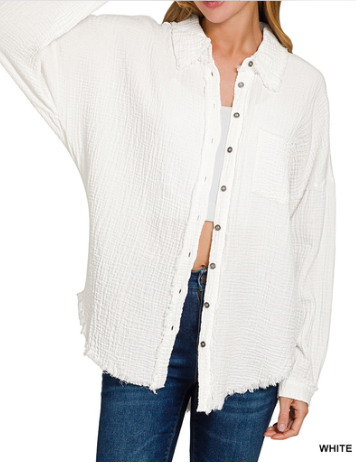 Julianna Gauze Shirt