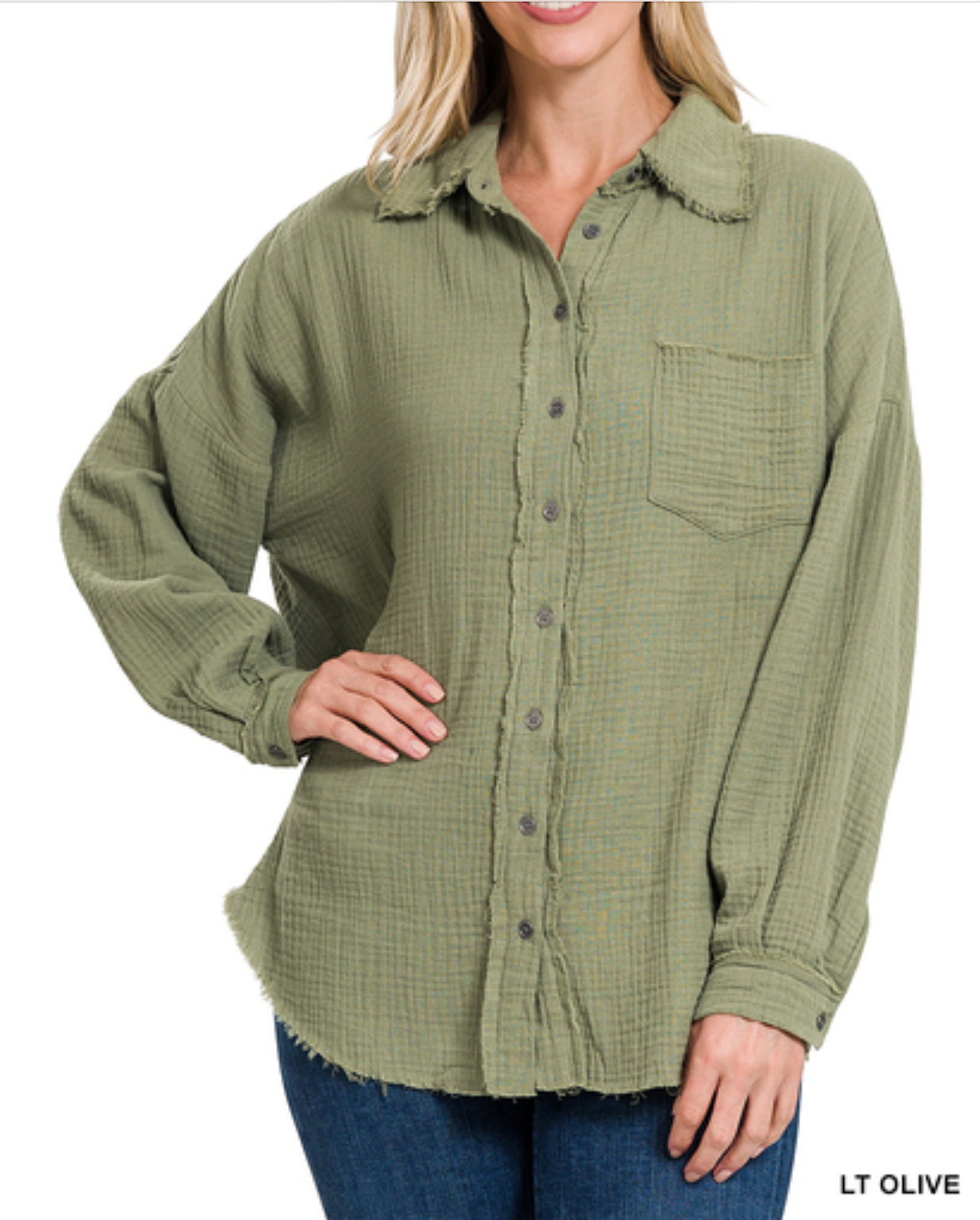 Julianna Gauze Shirt
