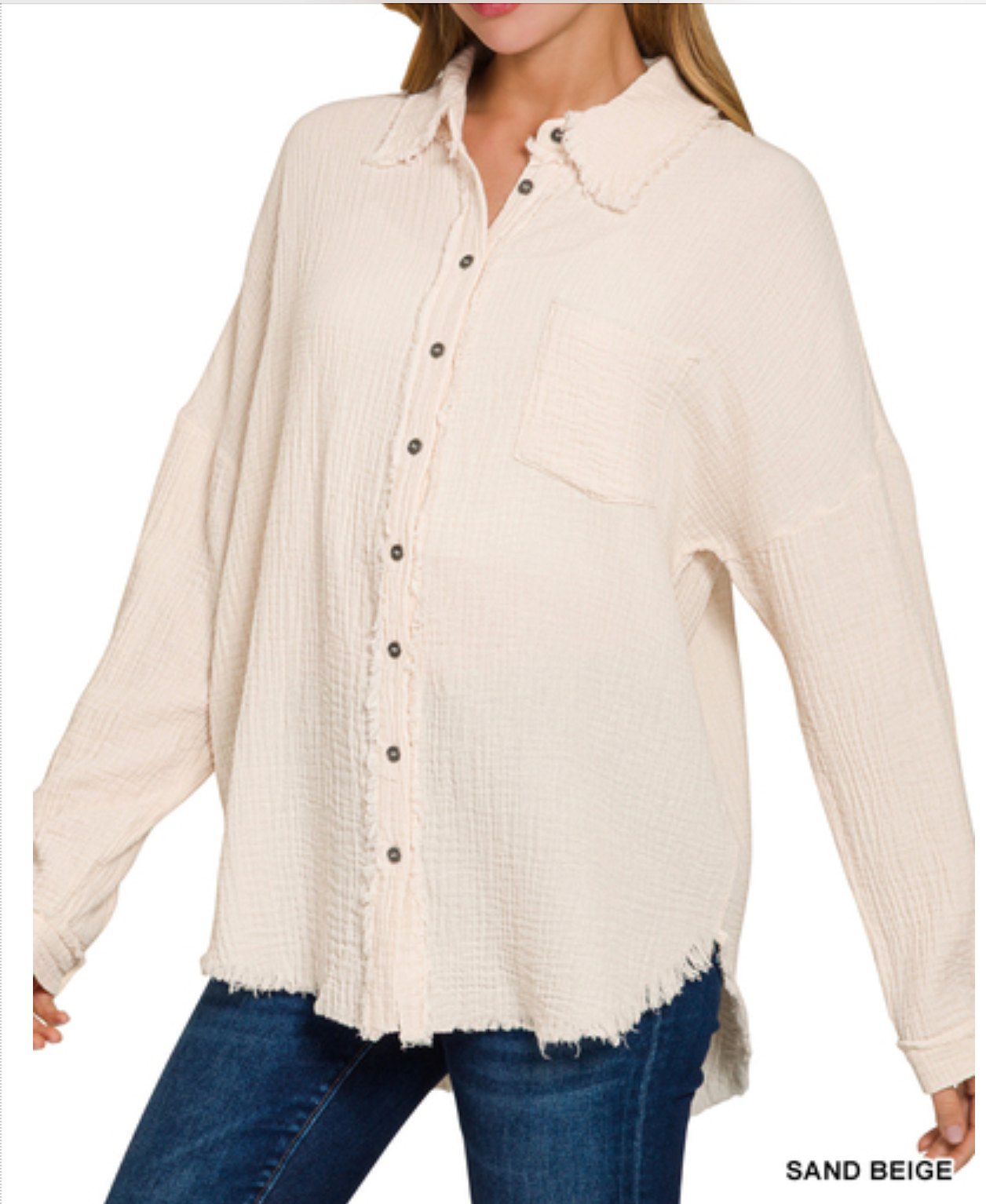 Julianna Gauze Shirt