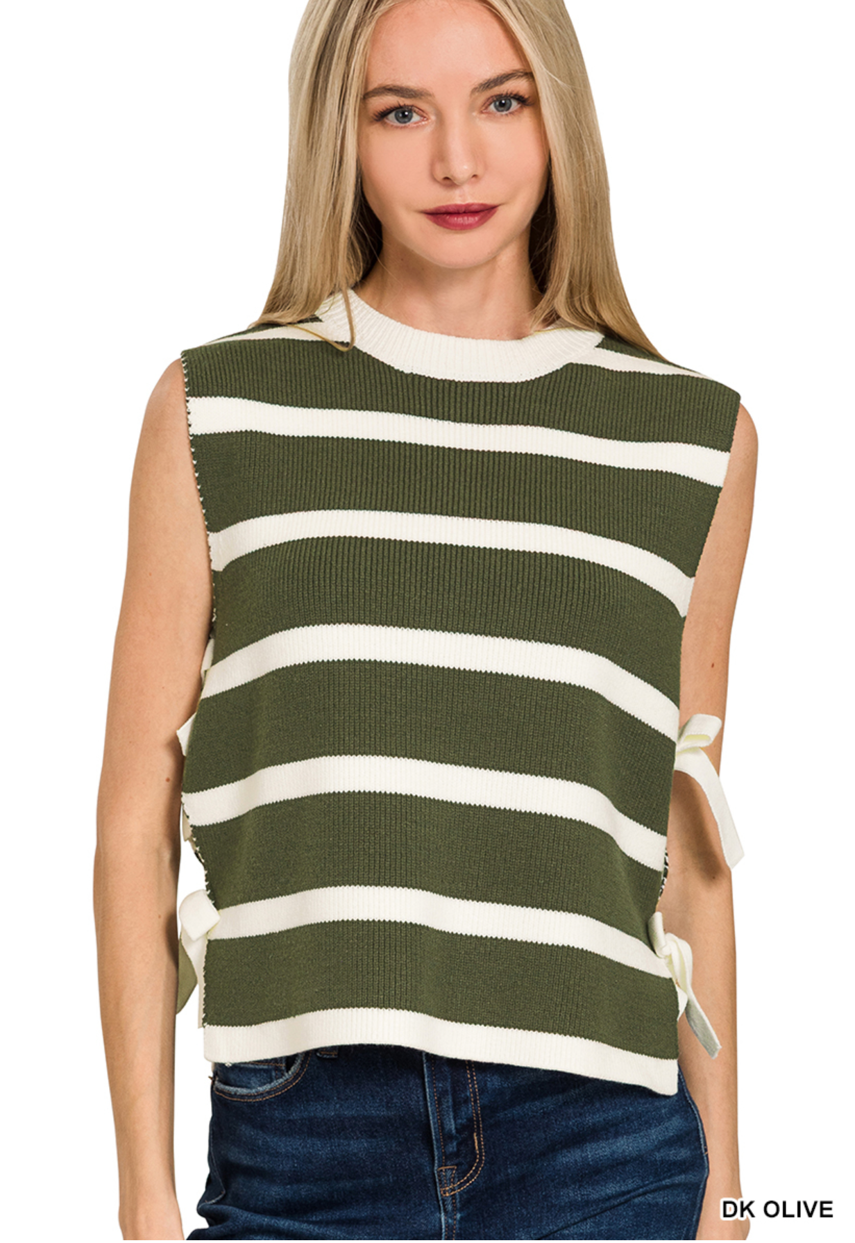 Missy Side Tie Sweater Vest