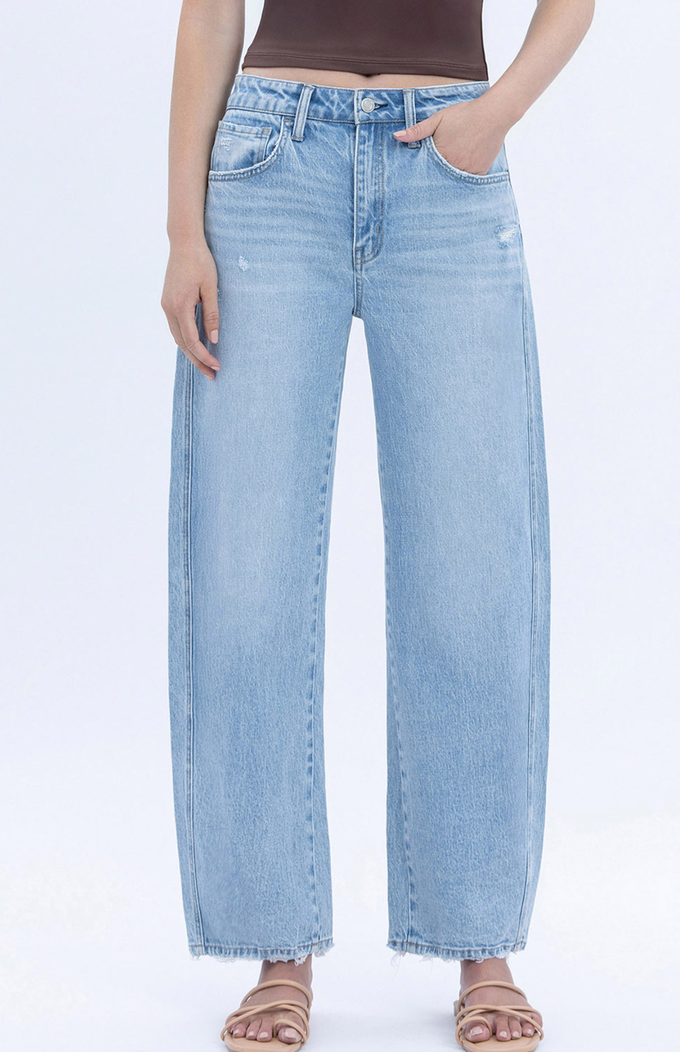 Stellarly Barrel Jean