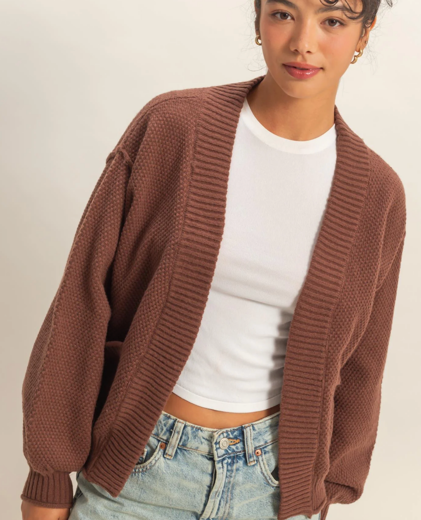 Amayah Textured Cardigan (Six Colors)