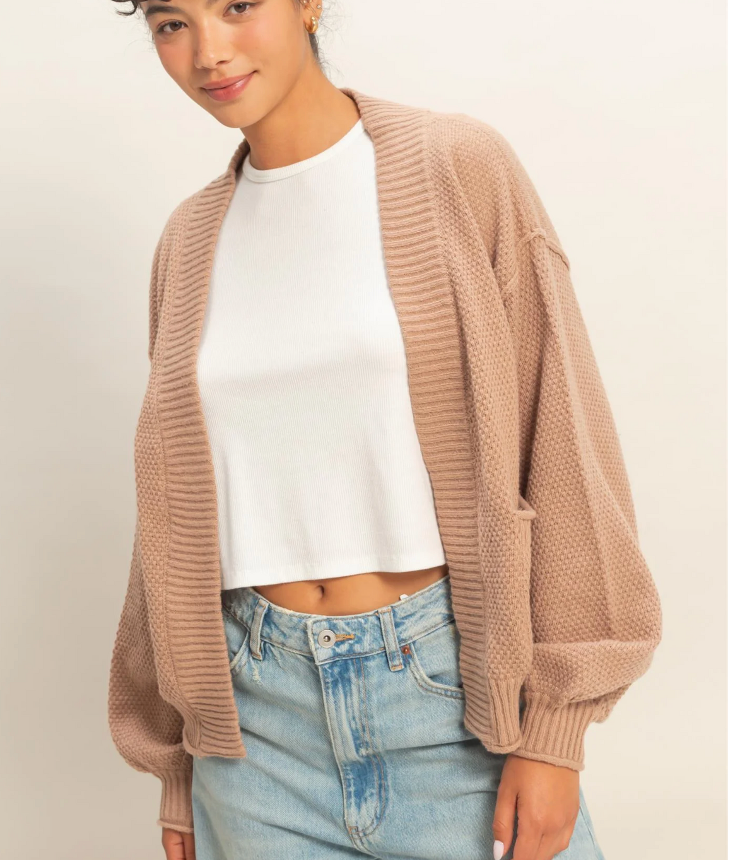 Amayah Textured Cardigan (Six Colors)