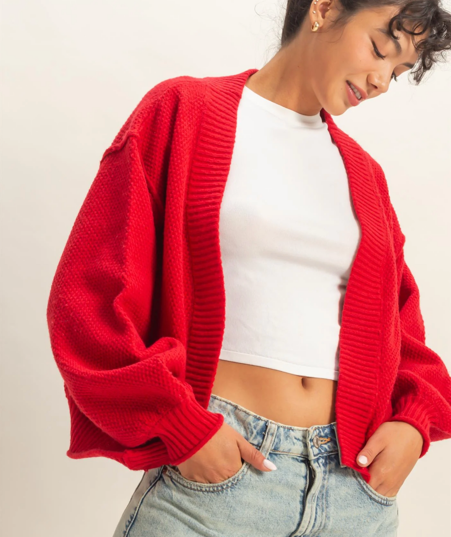 Amayah Textured Cardigan (Six Colors)