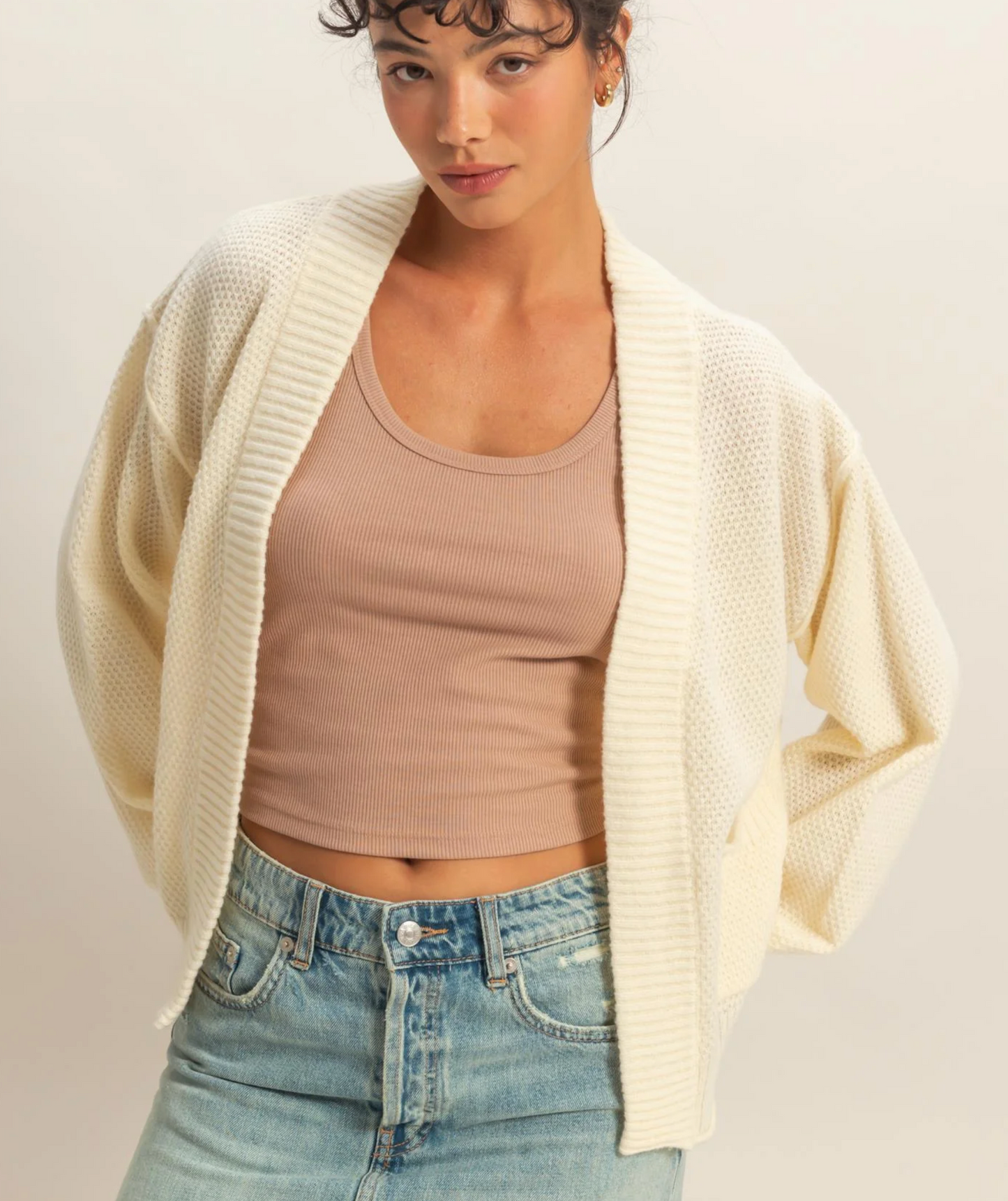 Amayah Textured Cardigan (Six Colors)