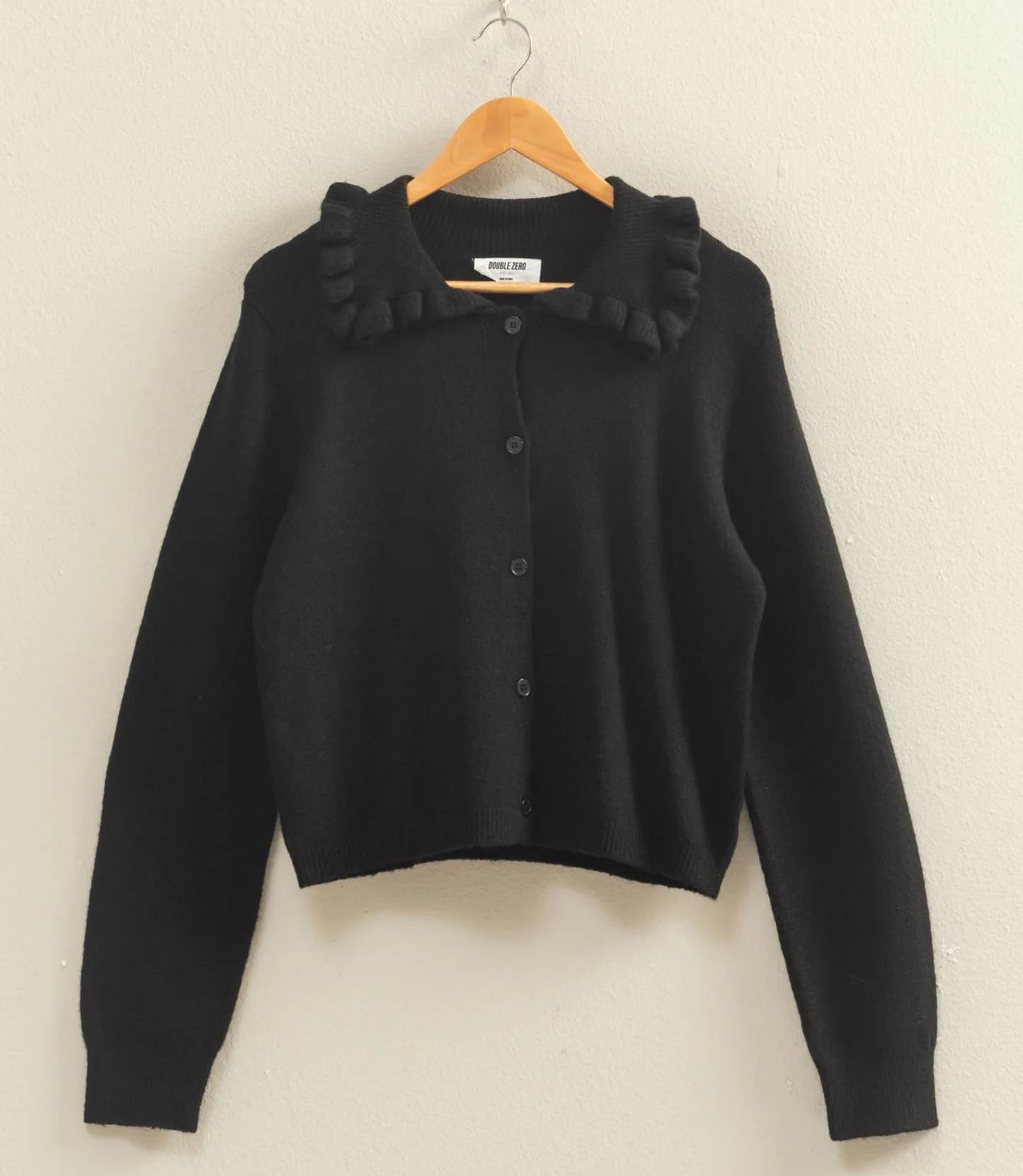 Tatiana Ruffle Collar Cardigan