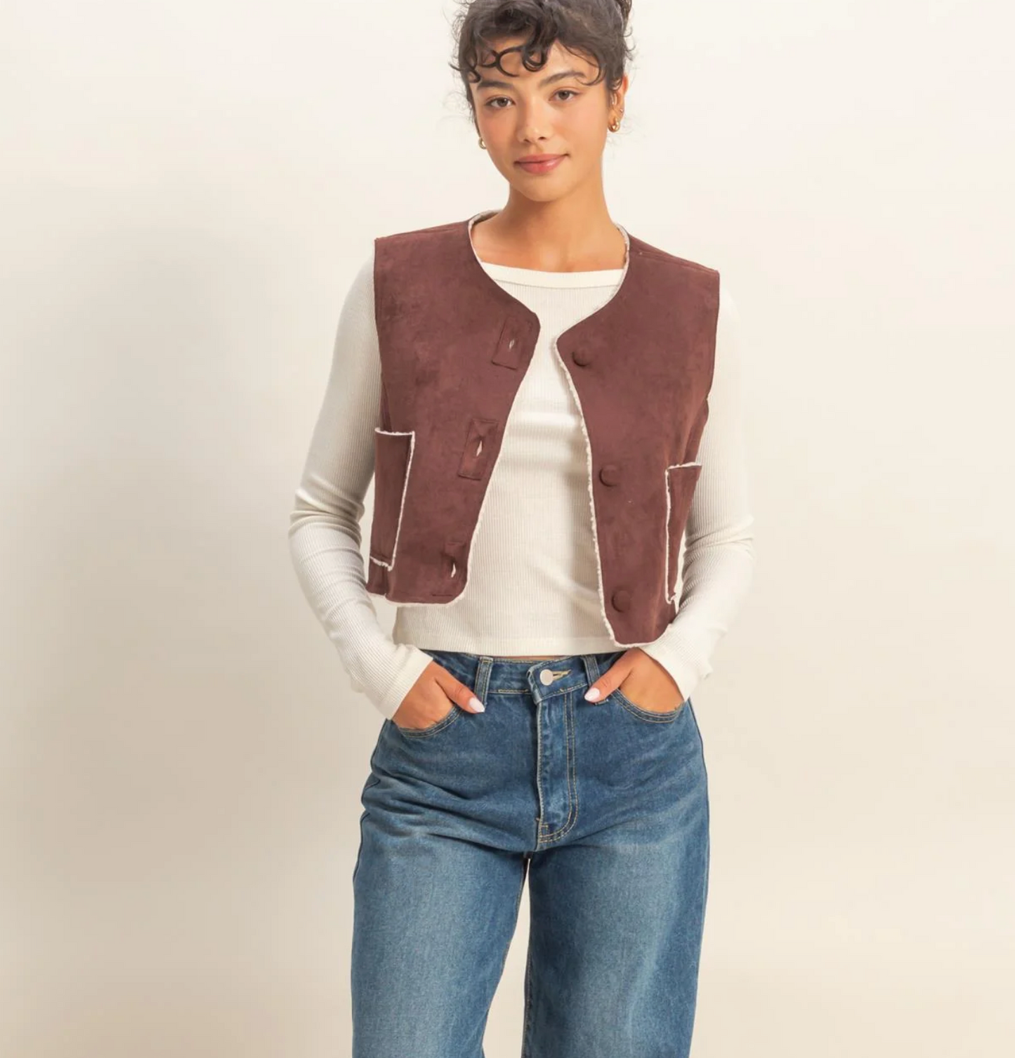Neve Suede Vest