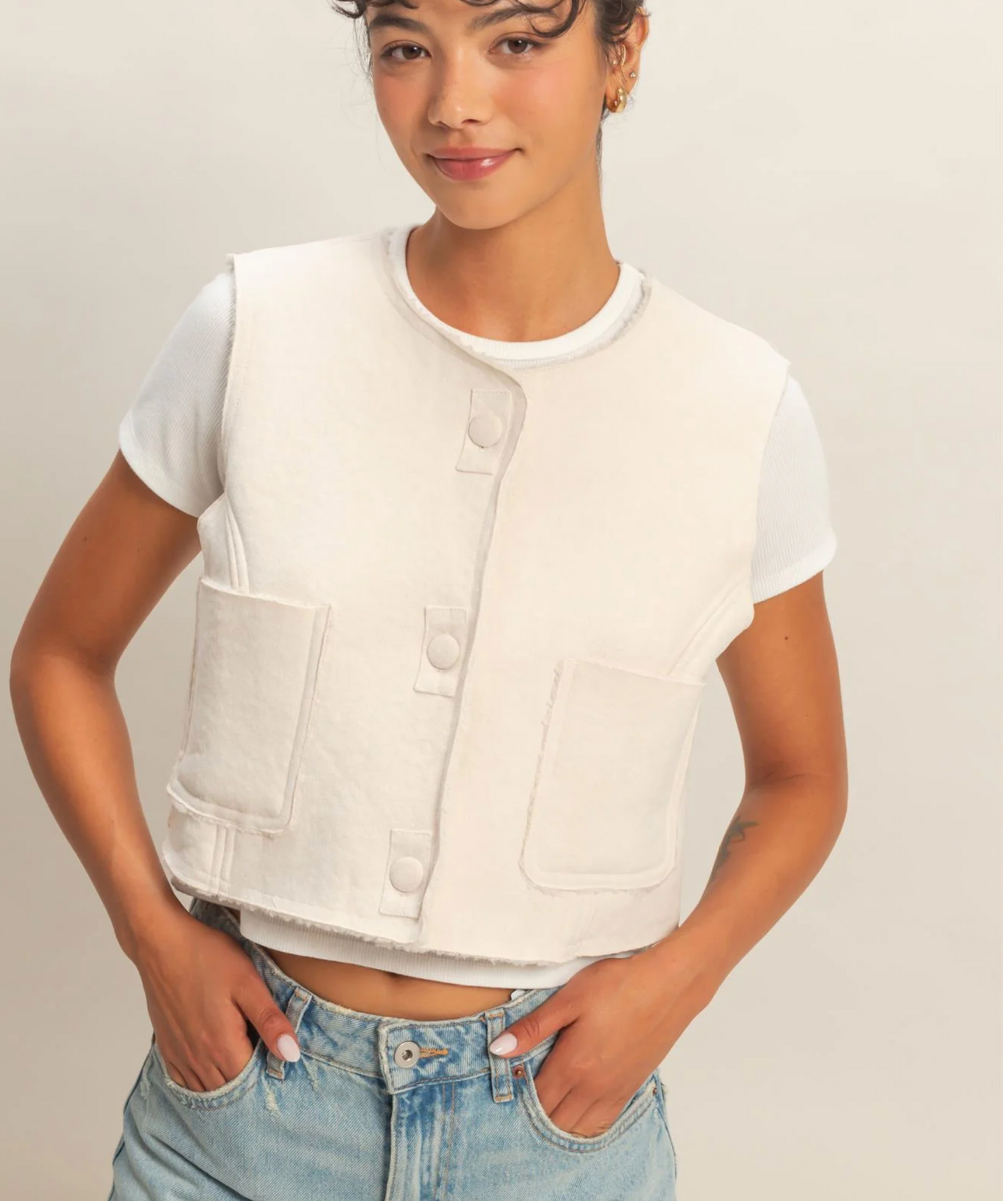 Neve Suede Vest