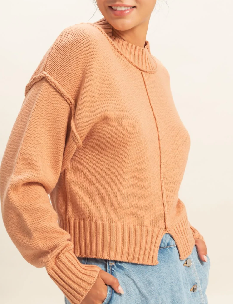Ariana Mock Neck Sweater