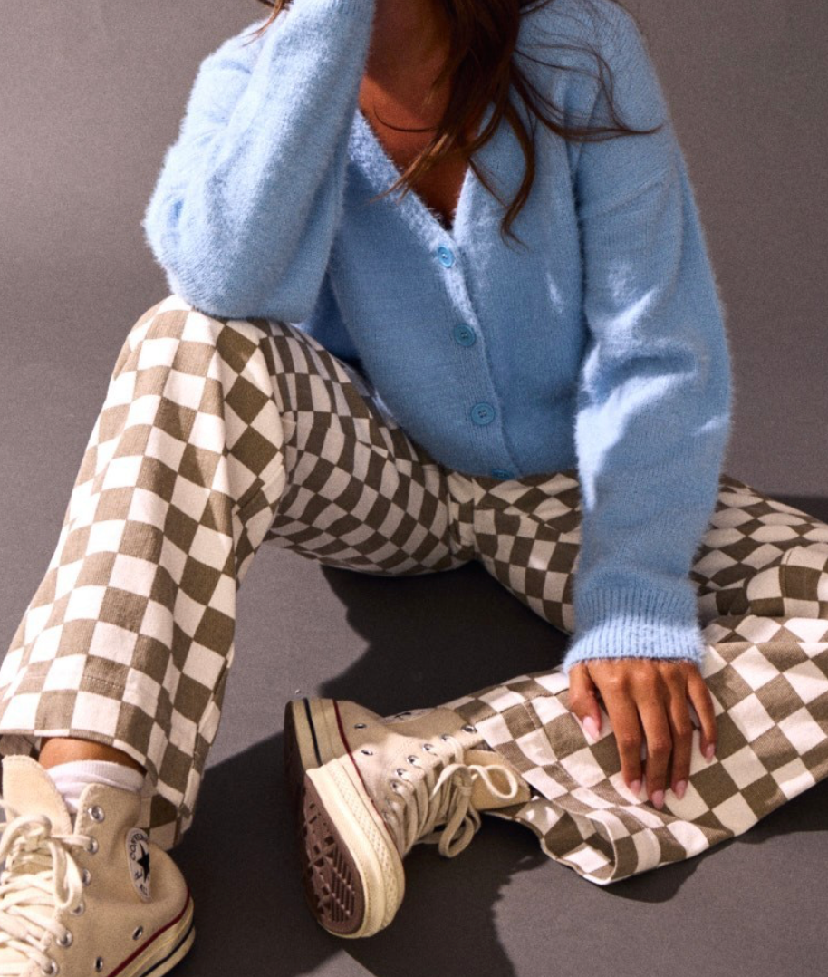 Checkered Pants