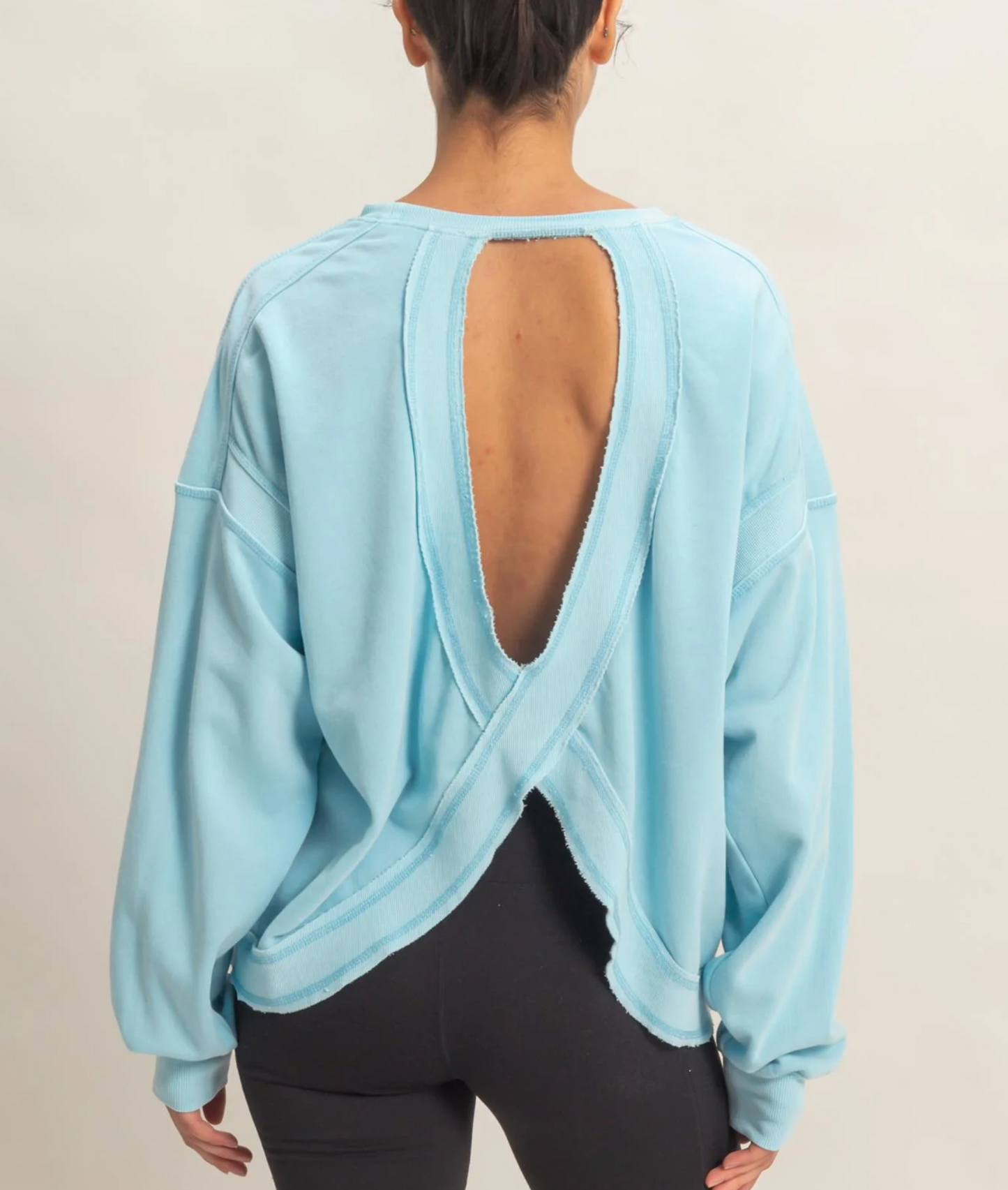 Steph Open Back Top (Five Colors)