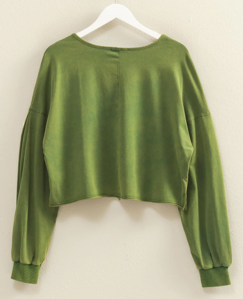 Josie Mineral Wash Top