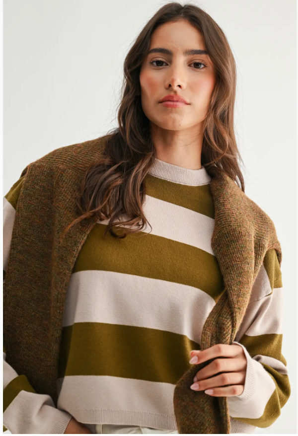 Olivia Stripe Sweater