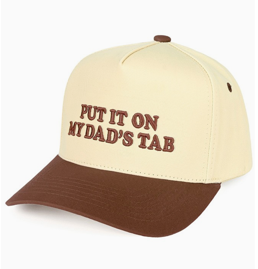 HAT - Put It On My Dad's Tab