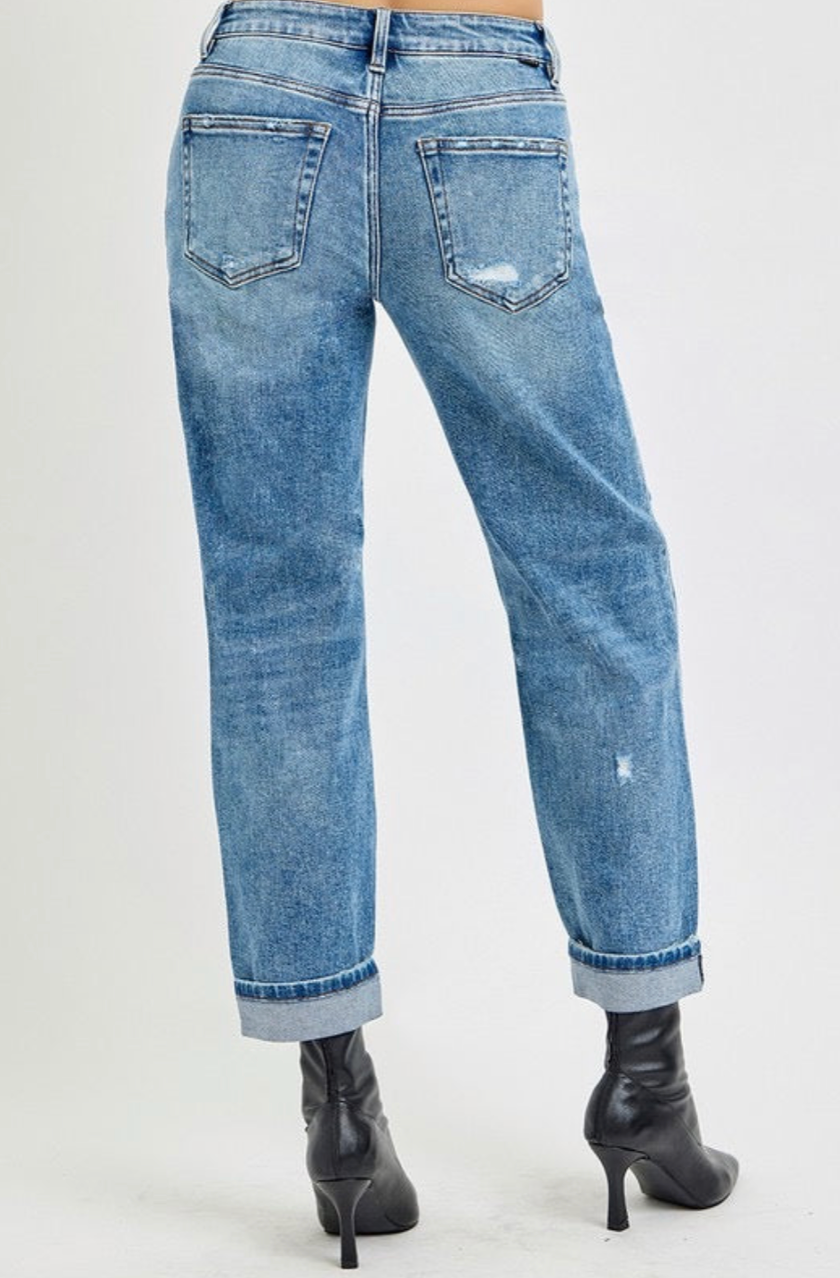 Bailey Boyfriend Jean ( Plus Size)