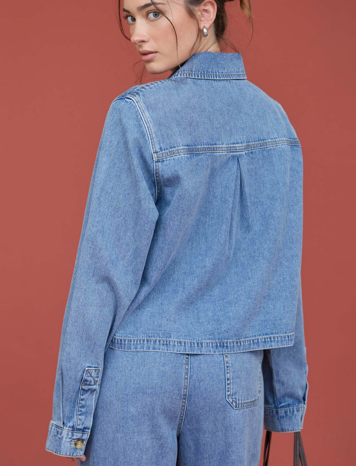 Zola Boxy Denim Shirt