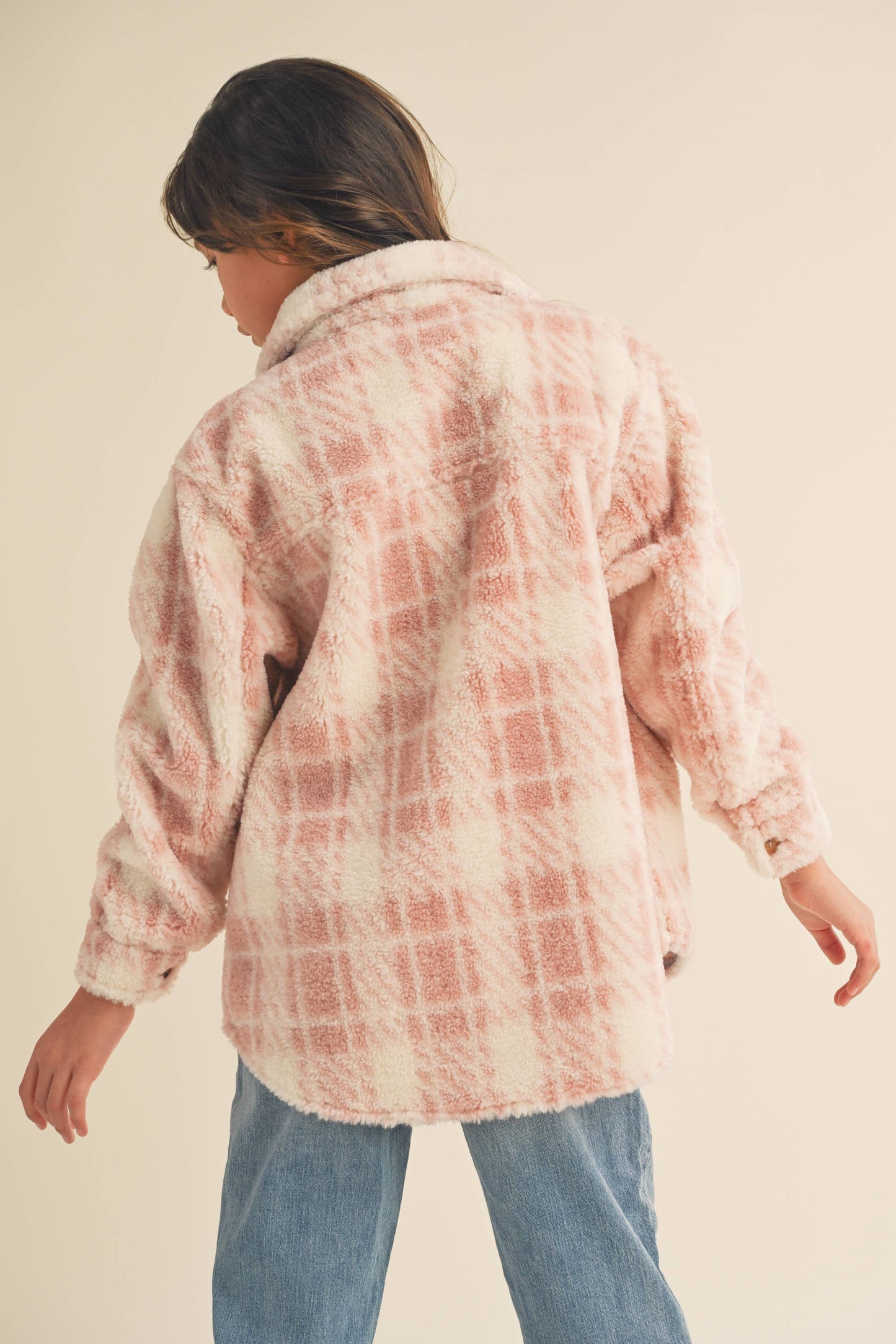 TWEEN PLAID SHACKET (7-14)