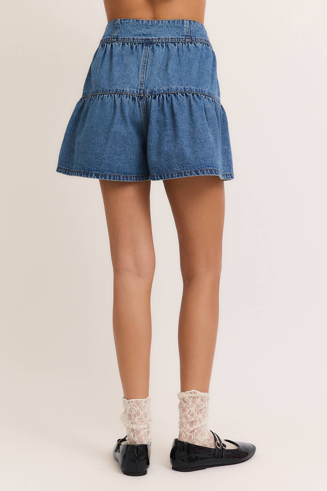 Mackies High Waisted Shorts
