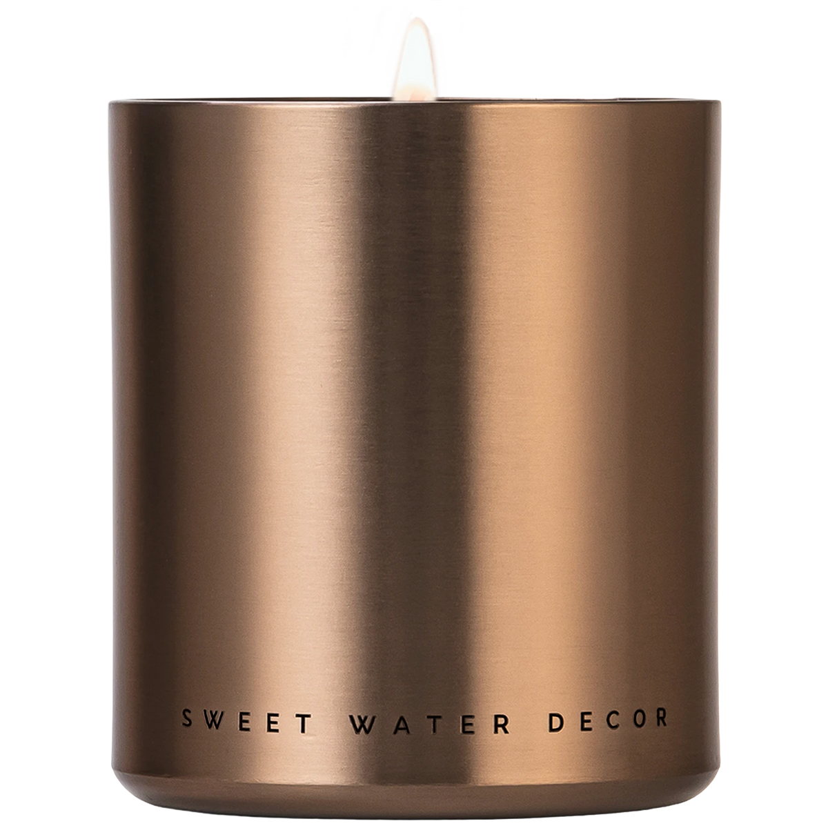 Hello Fall 10 oz Soy Candle, Metallic Jar