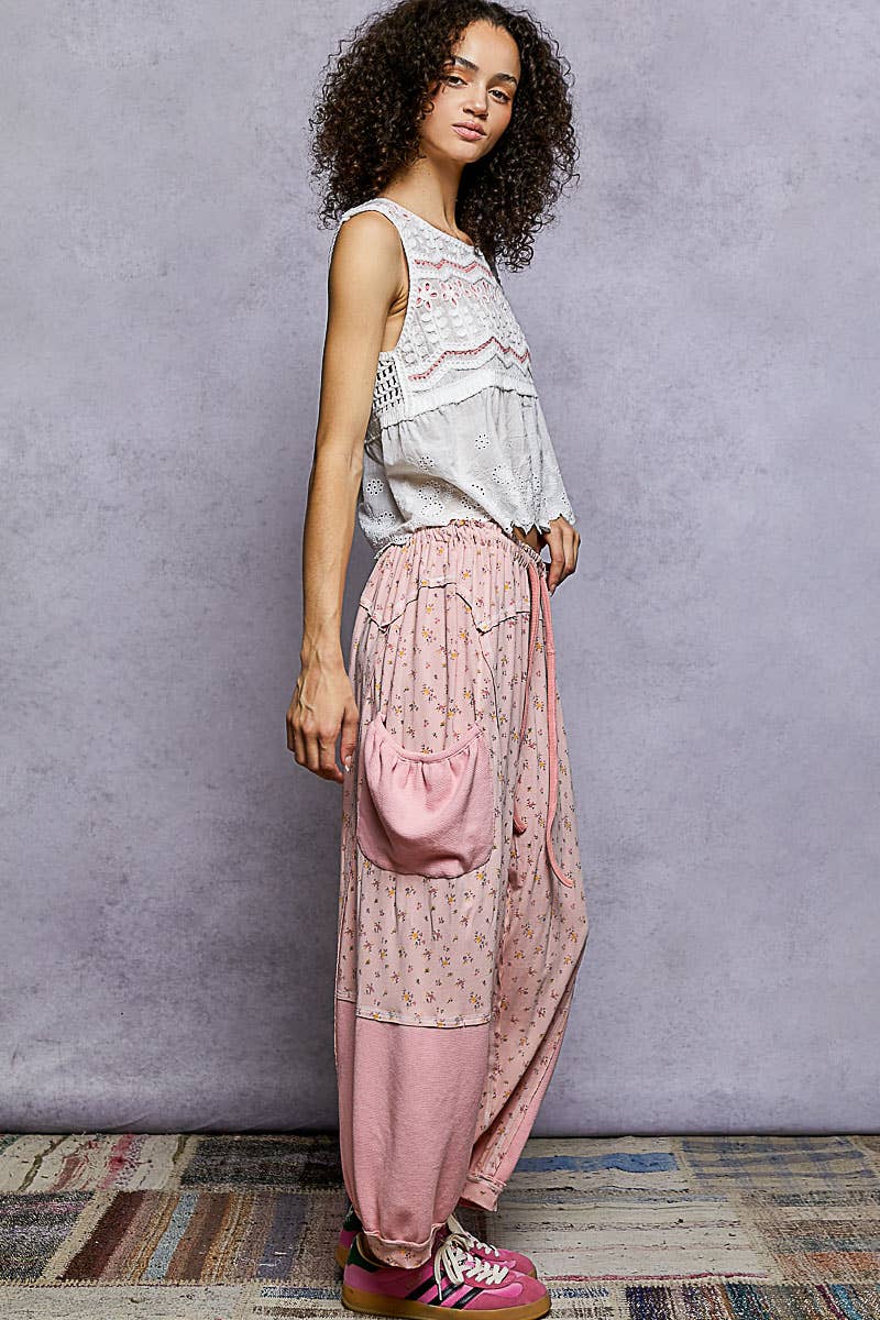 Brianna Printed Knit Pants