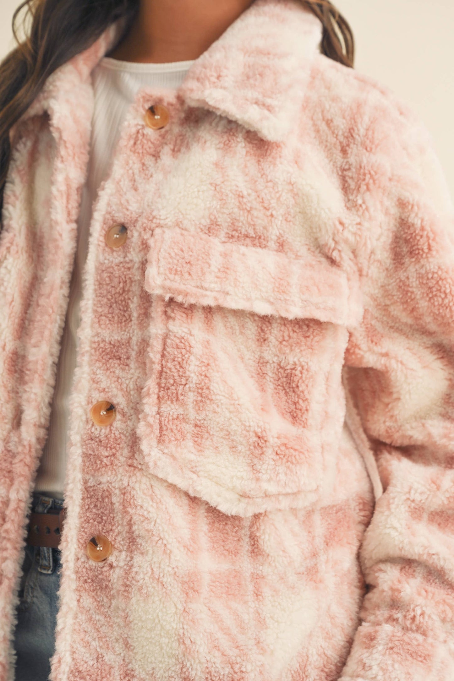 TWEEN PLAID SHACKET (7-14)